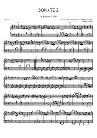 Sonate N°1 II. Menuetto -